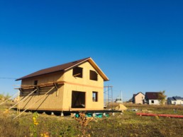 Дом из СИП панелей (г. Строитель Белгородская область)